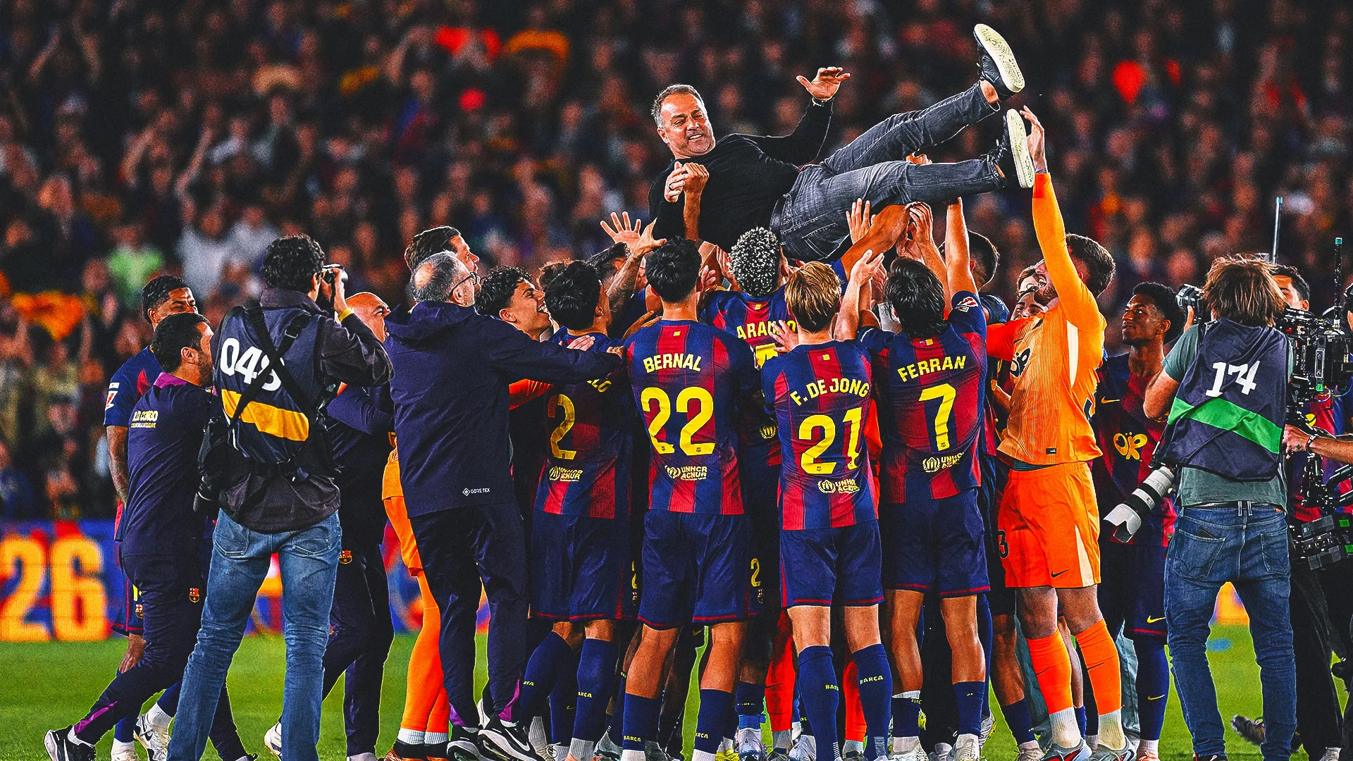 Hansi Flick Guides Barcelona to La Liga Triumph Amid Personal Loss